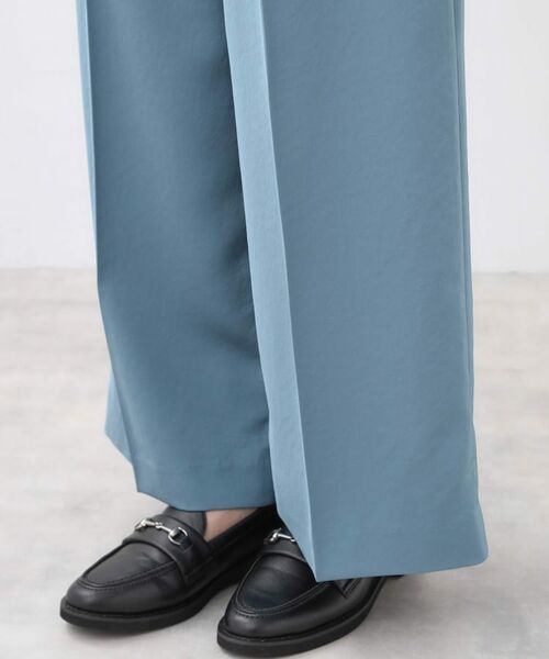 Reflect / リフレクト パンツ | 【透けない】フルレングスワイドストレートパンツ | 詳細28