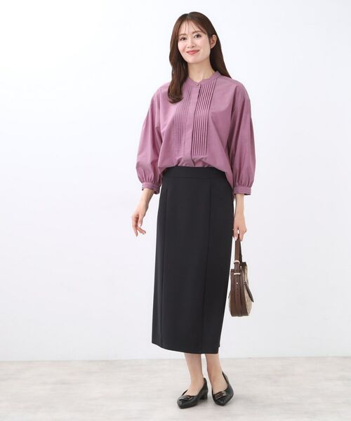 Reflect / リフレクト スカート | 【すっきり見え/ウエスト総ゴム】ジャージナロースカート | 詳細12