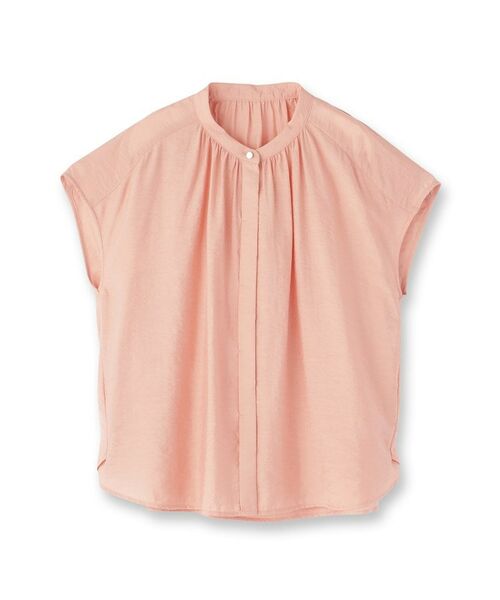 Reflect / リフレクト シャツ・ブラウス | 【二の腕さりげなくカバー】バンドカラーブラウス | 詳細13