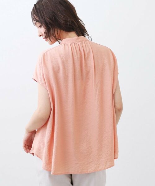 Reflect / リフレクト シャツ・ブラウス | 【二の腕さりげなくカバー】バンドカラーブラウス | 詳細16