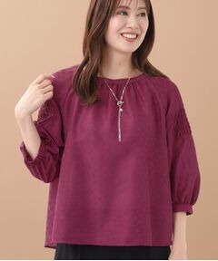 Reflect / リフレクト シャツ・ブラウス | 【一枚で着映える◎】レオパード風ジャカードブラウス