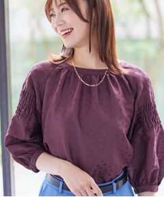 Reflect / リフレクト シャツ・ブラウス | 【一枚で着映える◎】レオパード風ジャカードブラウス