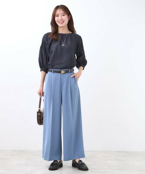 Reflect / リフレクト シャツ・ブラウス | 【一枚で着映える◎】レオパード風ジャカードブラウス | 詳細12