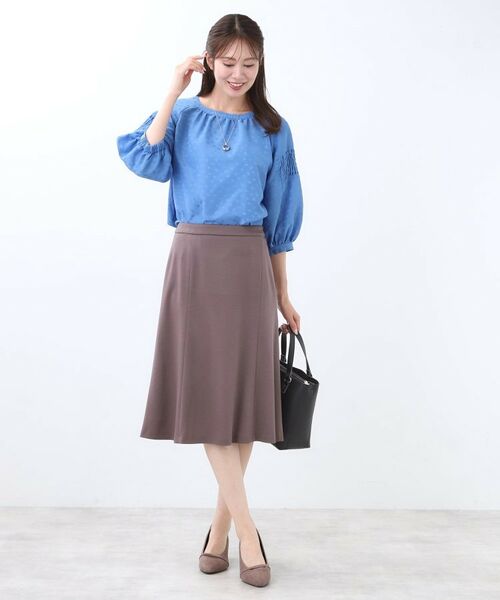 Reflect / リフレクト シャツ・ブラウス | 【一枚で着映える◎】レオパード風ジャカードブラウス | 詳細25