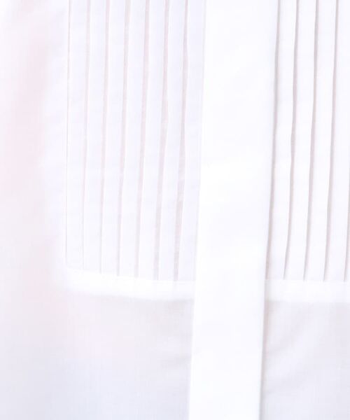 Reflect / リフレクト シャツ・ブラウス | 【程よいゆとり感/体型カバー】ピンタックデザインシャンブレーブラウス | 詳細20