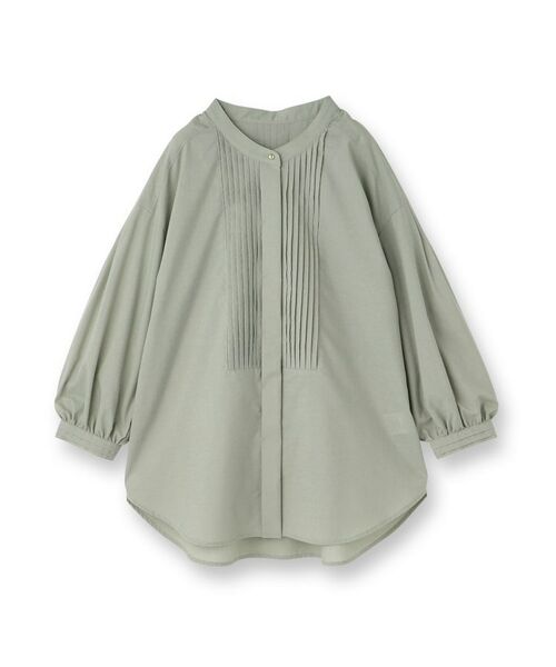 Reflect / リフレクト シャツ・ブラウス | 【程よいゆとり感/体型カバー】ピンタックデザインシャンブレーブラウス | 詳細21