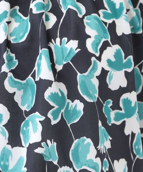Reflect / リフレクト シャツ・ブラウス | 【ジャケットのインナーにおすすめ◎】花柄タックデザインブブラウス | 詳細11