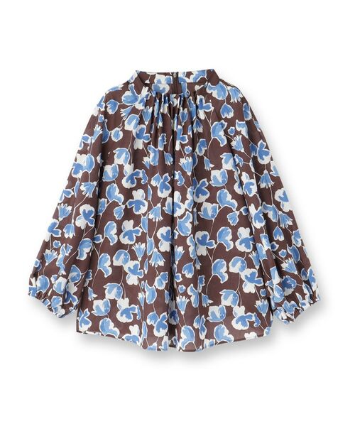 Reflect / リフレクト シャツ・ブラウス | 【ジャケットのインナーにおすすめ◎】花柄タックデザインブブラウス | 詳細20