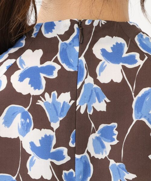 Reflect / リフレクト シャツ・ブラウス | 【ジャケットのインナーにおすすめ◎】花柄タックデザインブブラウス | 詳細25