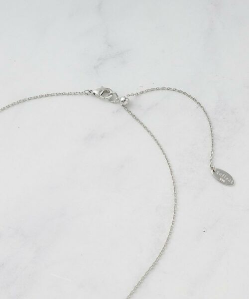 Reflect / リフレクト ネックレス・ペンダント・チョーカー | 【チェーン長さ調節可】リーフパーツ×淡水パールネックレス | 詳細6