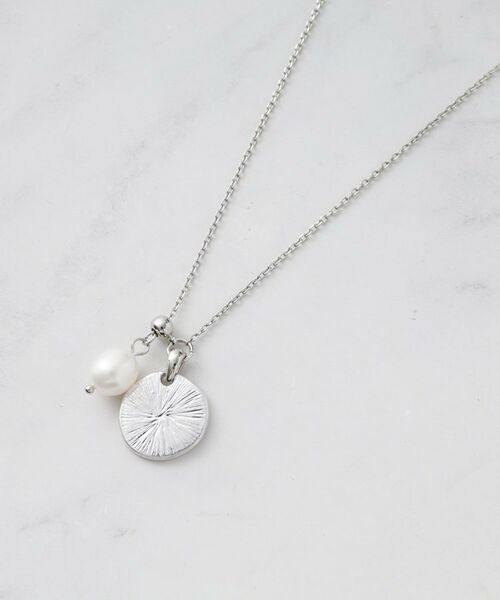 Reflect / リフレクト ネックレス・ペンダント・チョーカー | 【チェーン長さ調節可】コインパーツ×淡水パールネックレス | 詳細8