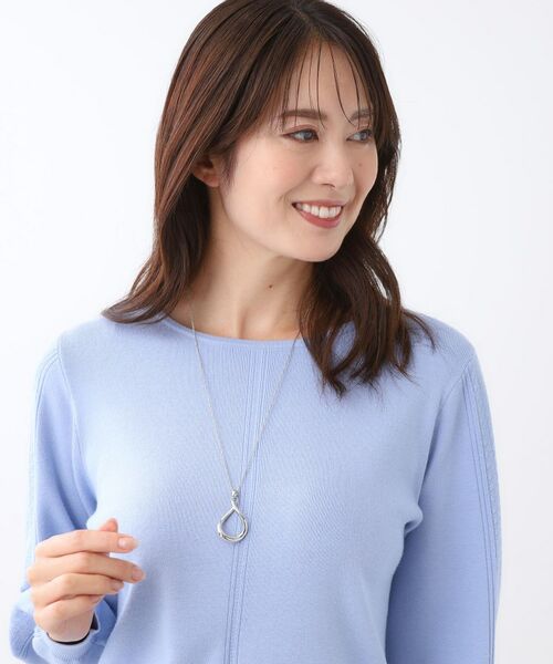 Reflect / リフレクト ネックレス・ペンダント・チョーカー | 【どんなスタイルにも合わせやすい◎】ねじりデザインメタルネックレス | 詳細1