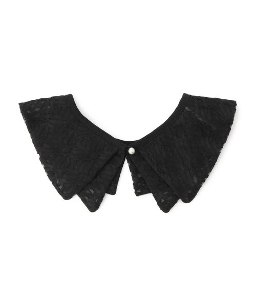 Reflect / リフレクト アクセサリー | 【コーディネートのポイントに◎】パール調ボタン×レース付け衿 | 詳細7