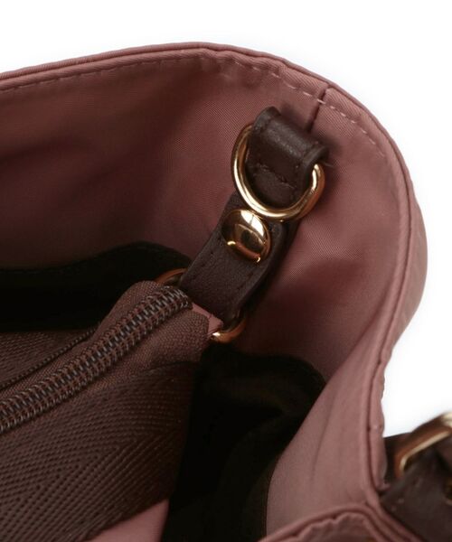 Reflect / リフレクト ショルダーバッグ | 【しっかり収納／小旅行に◎／インナーバッグ入り／ショルダー付き】3WAYデザインバッグ | 詳細21