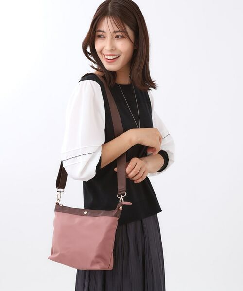 Reflect / リフレクト ショルダーバッグ | 【しっかり収納／小旅行に◎／インナーバッグ入り／ショルダー付き】3WAYデザインバッグ | 詳細8