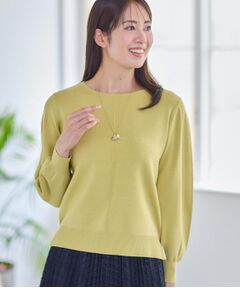 Reflect / リフレクト ニット・セーター | 【選べる6色／長く着られる◎】ボートネックニット