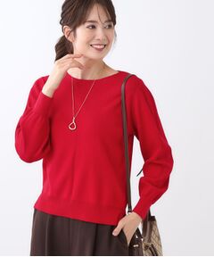 Reflect / リフレクト ニット・セーター | 【選べる6色／長く着られる◎】ボートネックニット