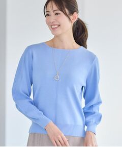 Reflect / リフレクト ニット・セーター | 【選べる6色／長く着られる◎】ボートネックニット