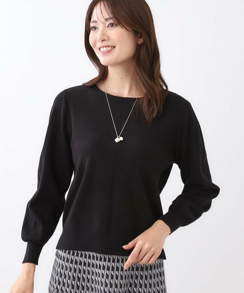 Reflect / リフレクト ニット・セーター | 【選べる6色／長く着られる◎】ボートネックニット | 詳細18