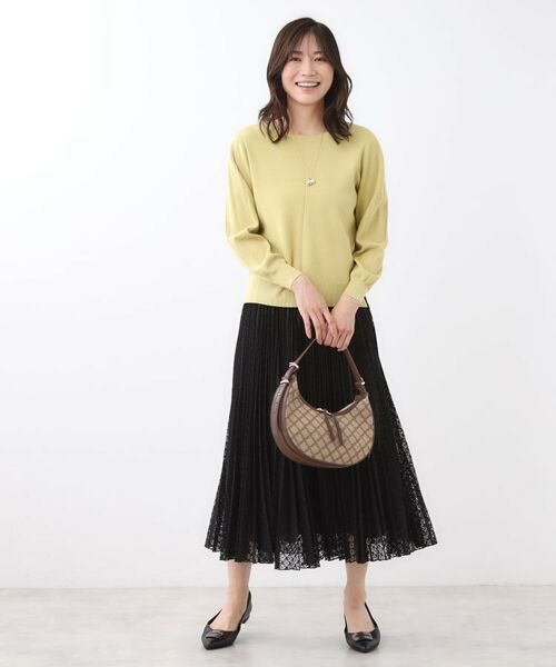 Reflect / リフレクト ニット・セーター | 【選べる6色／長く着られる◎】ボートネックニット | 詳細23