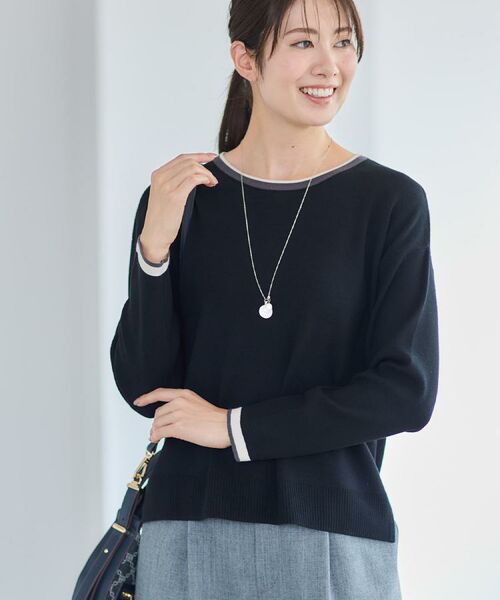 Reflect / リフレクト ニット・セーター | 【WEB先行カラーあり／セットアップ可】ゆったりフォルムニット | 詳細10