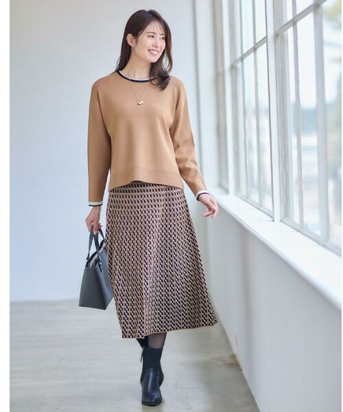 Reflect / リフレクト ニット・セーター | 【WEB先行カラーあり／セットアップ可】ゆったりフォルムニット | 詳細18