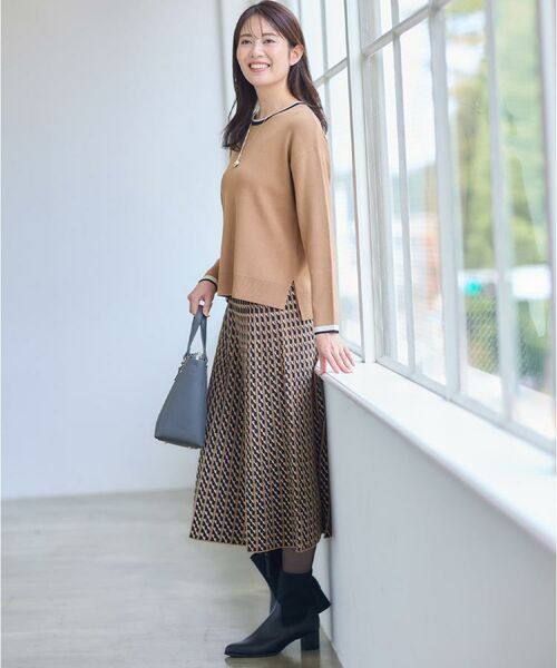 Reflect / リフレクト ニット・セーター | 【WEB先行カラーあり／セットアップ可】ゆったりフォルムニット | 詳細20