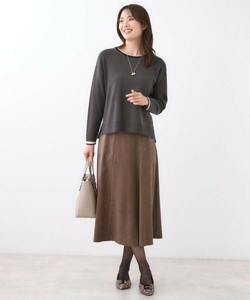 Reflect / リフレクト ニット・セーター | 【WEB先行カラーあり／セットアップ可】ゆったりフォルムニット | 詳細23