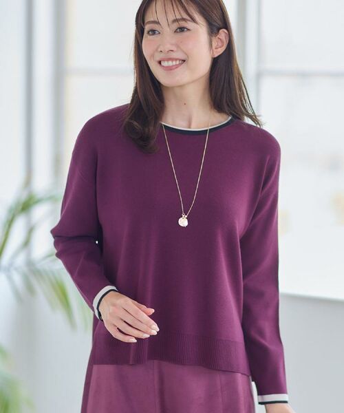 Reflect / リフレクト ニット・セーター | 【WEB先行カラーあり／セットアップ可】ゆったりフォルムニット | 詳細3
