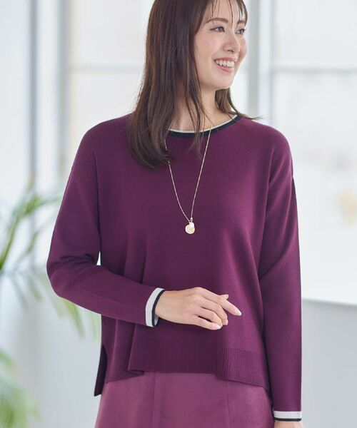 Reflect / リフレクト ニット・セーター | 【WEB先行カラーあり／セットアップ可】ゆったりフォルムニット | 詳細4