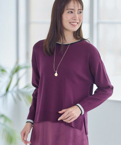 Reflect / リフレクト ニット・セーター | 【WEB先行カラーあり／セットアップ可】ゆったりフォルムニット | 詳細5