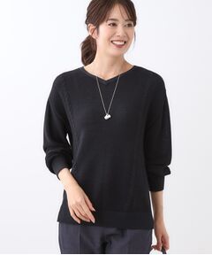 Reflect / リフレクト ニット・セーター | 【パンツ合わせにぴったり◎】ゆったりオフボディニット