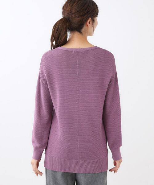 Reflect / リフレクト ニット・セーター | 【パンツ合わせにぴったり◎】ゆったりオフボディニット | 詳細20
