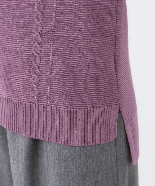 Reflect / リフレクト ニット・セーター | 【パンツ合わせにぴったり◎】ゆったりオフボディニット | 詳細23