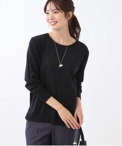 Reflect / リフレクト ニット・セーター | 【ちくちくしない／アンサンブル可／通勤におすすめ◎】オフボディニット