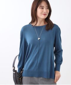 Reflect / リフレクト ニット・セーター | 【ちくちくしない／アンサンブル可／通勤におすすめ◎】オフボディニット