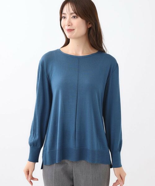 Reflect / リフレクト ニット・セーター | 【ちくちくしない/アンサンブル可/通勤におすすめ◎】オフボディニット | 詳細14