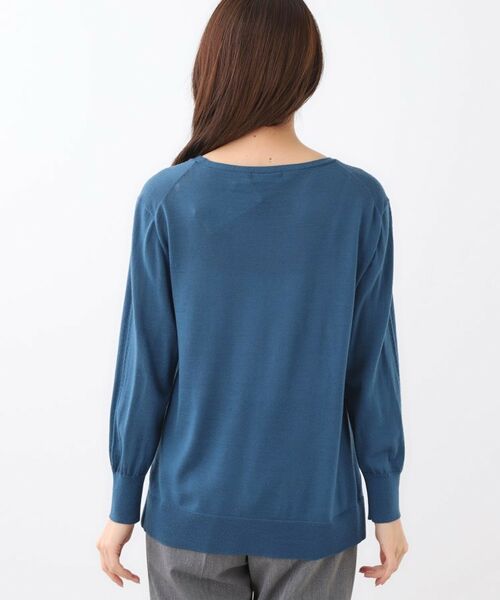 Reflect / リフレクト ニット・セーター | 【ちくちくしない/アンサンブル可/通勤におすすめ◎】オフボディニット | 詳細16