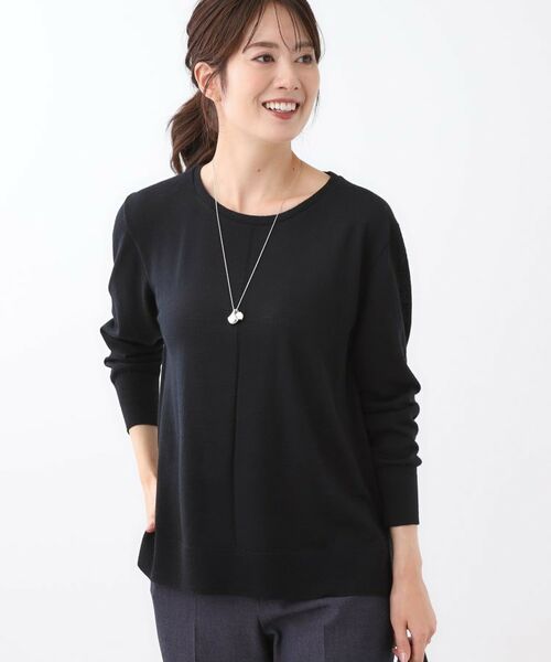 Reflect / リフレクト ニット・セーター | 【ちくちくしない/アンサンブル可/通勤におすすめ◎】オフボディニット | 詳細2