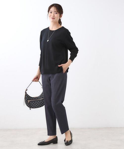 Reflect / リフレクト ニット・セーター | 【ちくちくしない/アンサンブル可/通勤におすすめ◎】オフボディニット | 詳細3