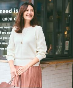 Reflect / リフレクト ニット・セーター | 【選べる8色／スカートにもパンツにも◎】ウール混ボートネックニット