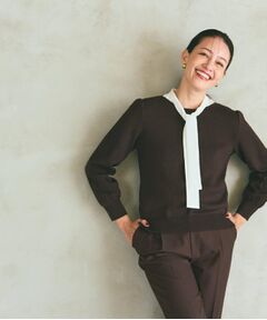 Reflect / リフレクト ニット・セーター | 【選べる8色／スカートにもパンツにも◎】ウール混ボートネックニット