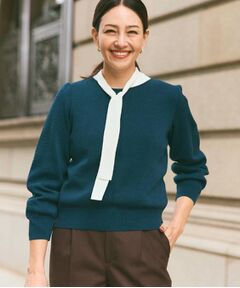 Reflect / リフレクト ニット・セーター | 【選べる8色／スカートにもパンツにも◎】ウール混ボートネックニット