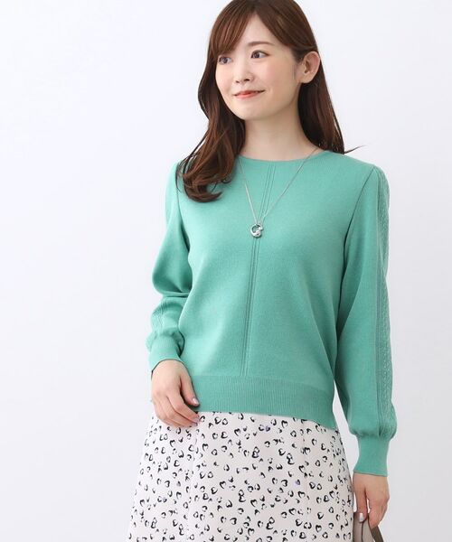 Reflect / リフレクト ニット・セーター | 【選べる8色／スカートにもパンツにも◎】ウール混ボートネックニット | 詳細23