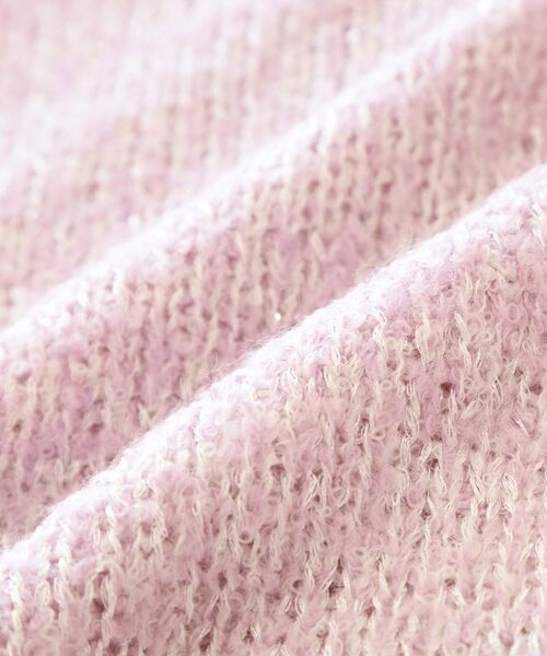 Reflect / リフレクト ニット・セーター | 【一枚で着映え◎／ゆったり着られるワンサイズ】スパンコール×ラメニット | 詳細14