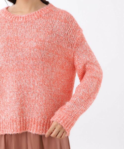 Reflect / リフレクト ニット・セーター | 【一枚で着映え◎／ゆったり着られるワンサイズ】スパンコール×ラメニット | 詳細24