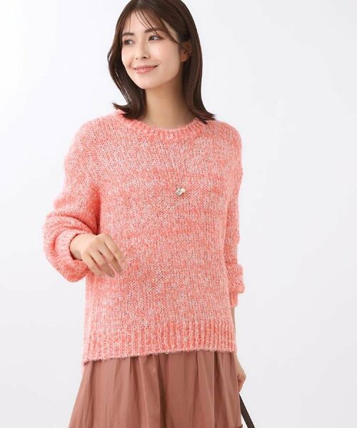 Reflect / リフレクト ニット・セーター | 【一枚で着映え◎／ゆったり着られるワンサイズ】スパンコール×ラメニット | 詳細26