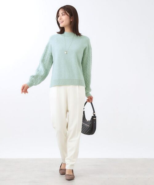 Reflect / リフレクト ニット・セーター | 【一枚で着映え◎／ゆったりシルエット】ラメ×スパンコールウール混ニット | 詳細21