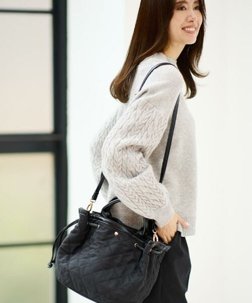 Reflect / リフレクト ニット・セーター | 【一枚で着映え◎／ゆったりシルエット】ラメ×スパンコールウール混ニット | 詳細6