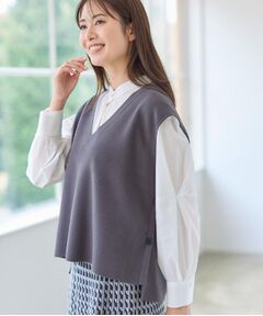 Reflect / リフレクト ベスト | 【WEB先行カラーあり／セットアップ可】Vネックニットベスト